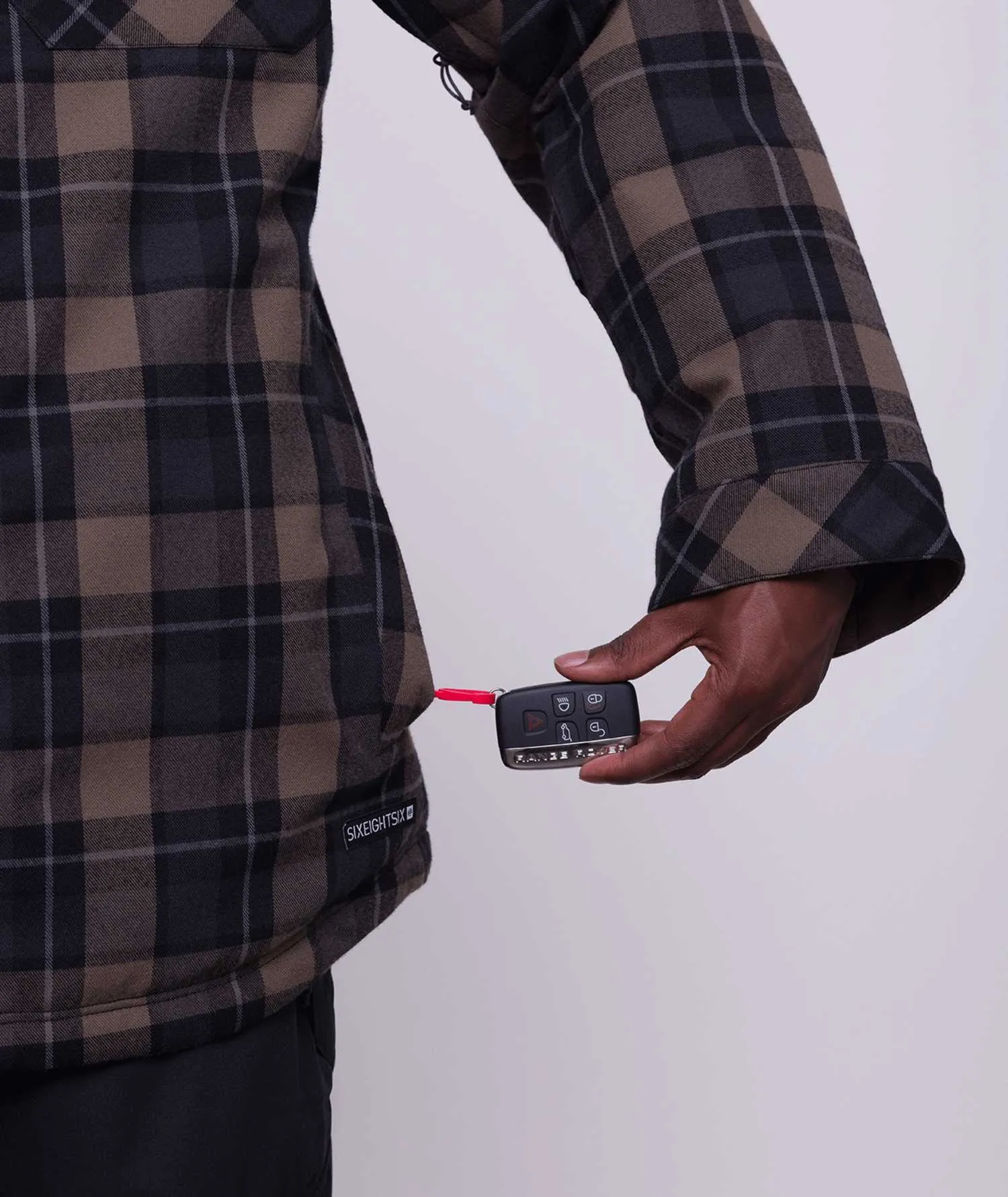 686 Woodland Insulated Jacket - Tobacco Plaid