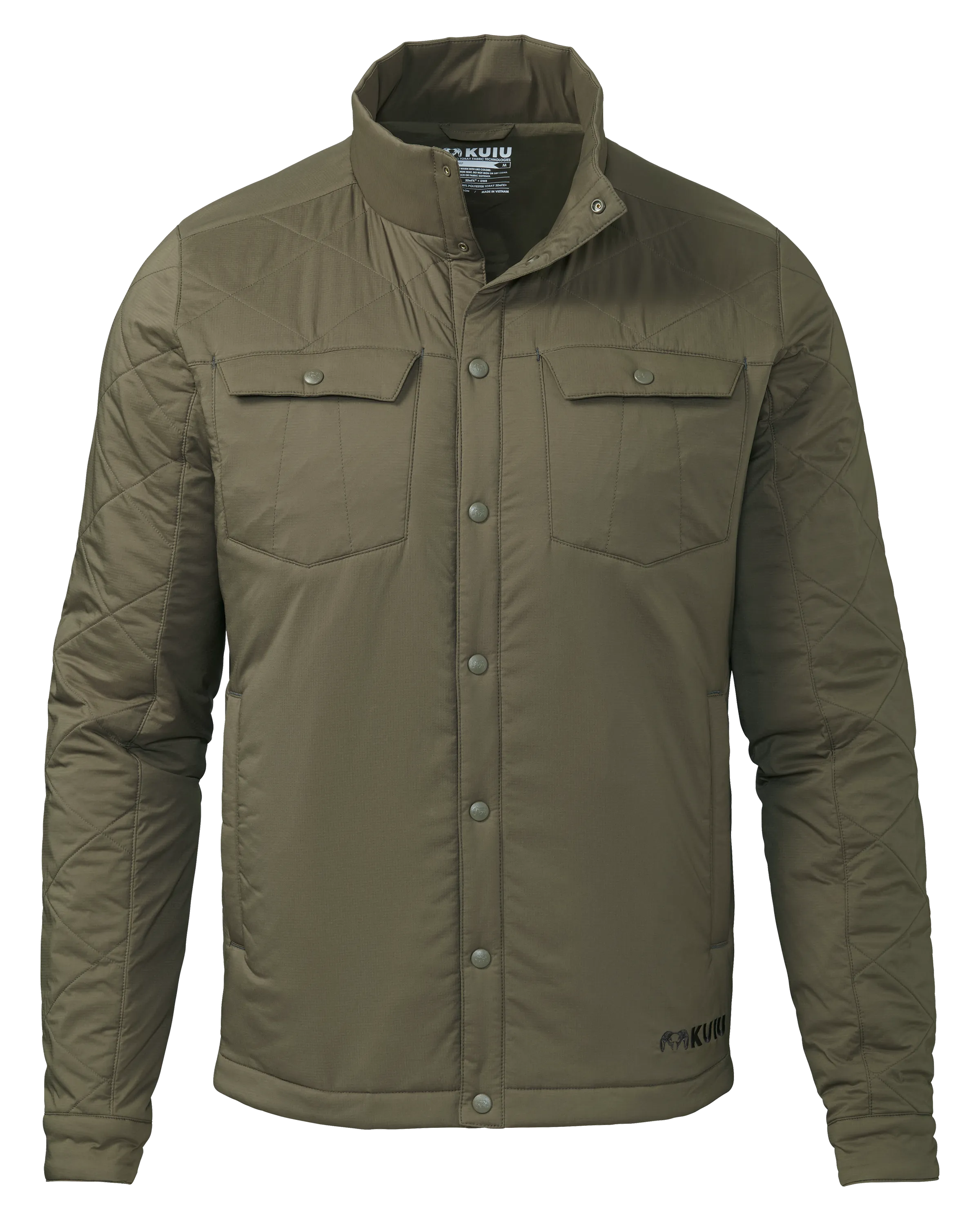 Base Camp Insulated Snap Shirt | Ash