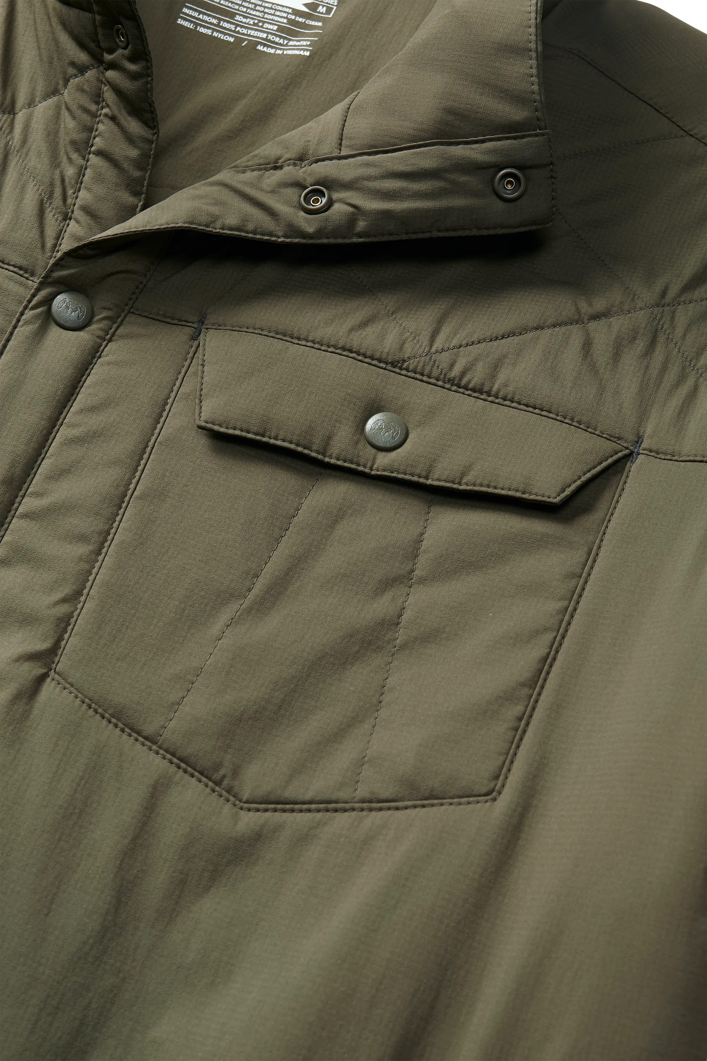 Base Camp Insulated Snap Shirt | Ash