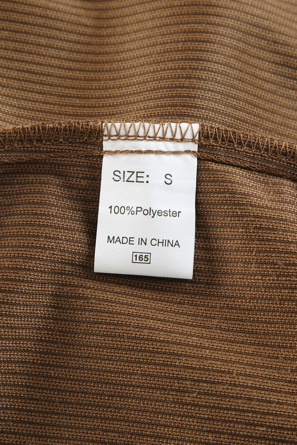 Brown Aztec Pattern Corduroy Shacket