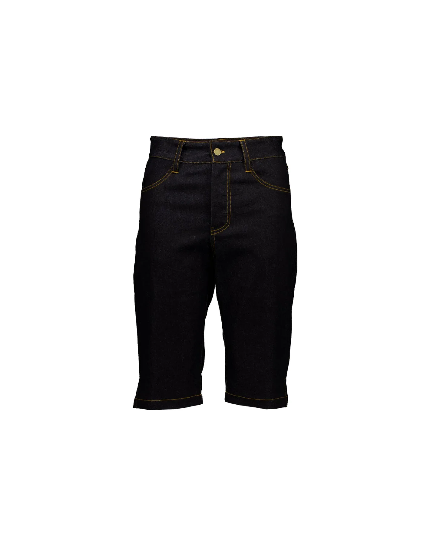 Clam Diggers, Black Denim