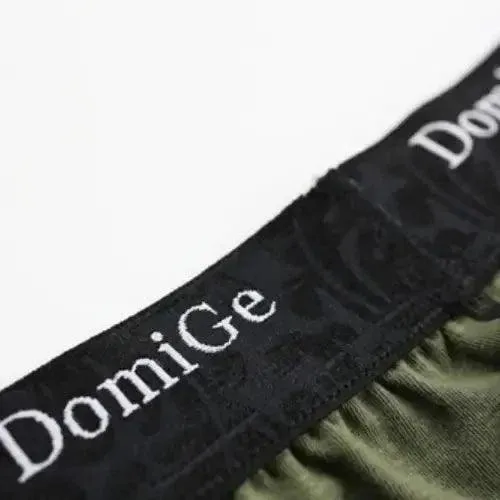 DomiGe Men's Cotton Stretch Boxer Briefs: Enhanced Underwear