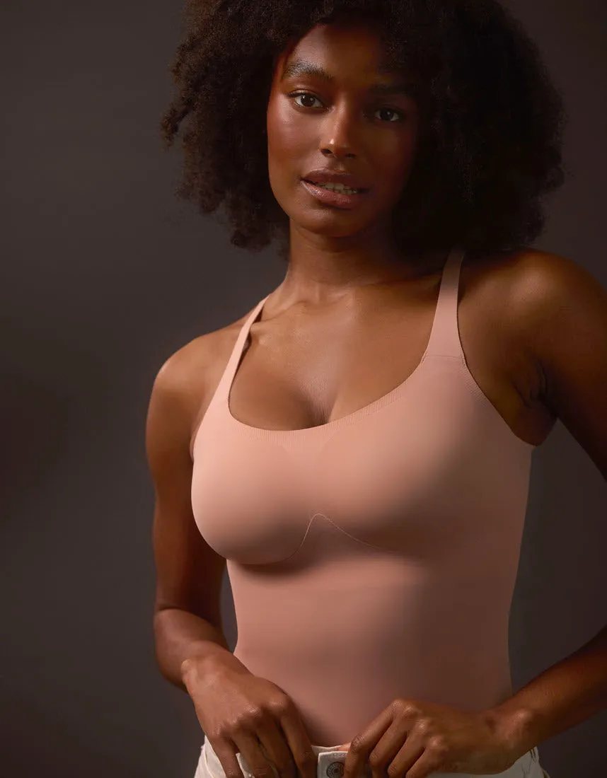 Evelyn & Bobbie Structured Scoop Basic Colors Bra Tank