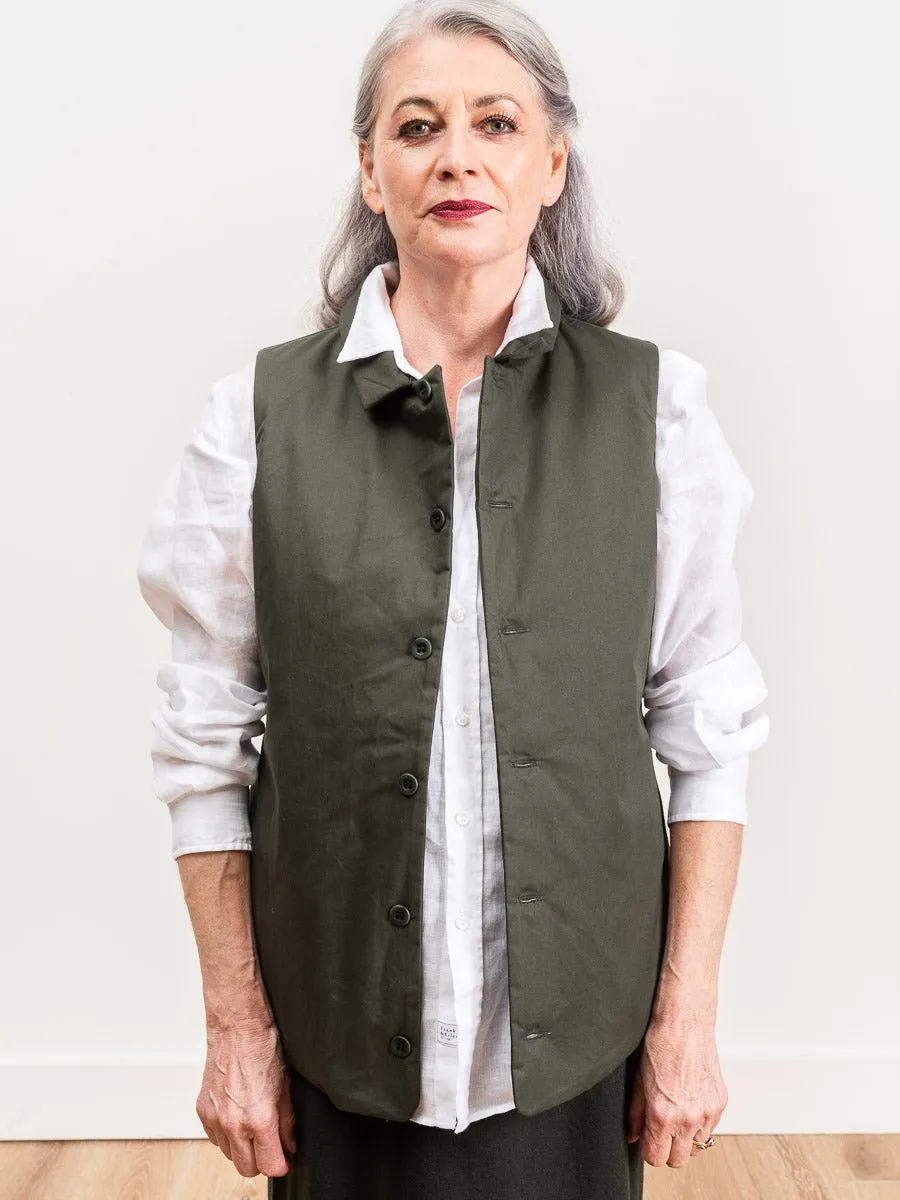 gilet cigno vest - moss