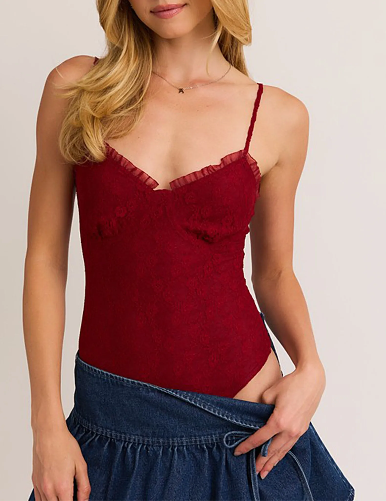 Isley Mesh Lace Bodysuit