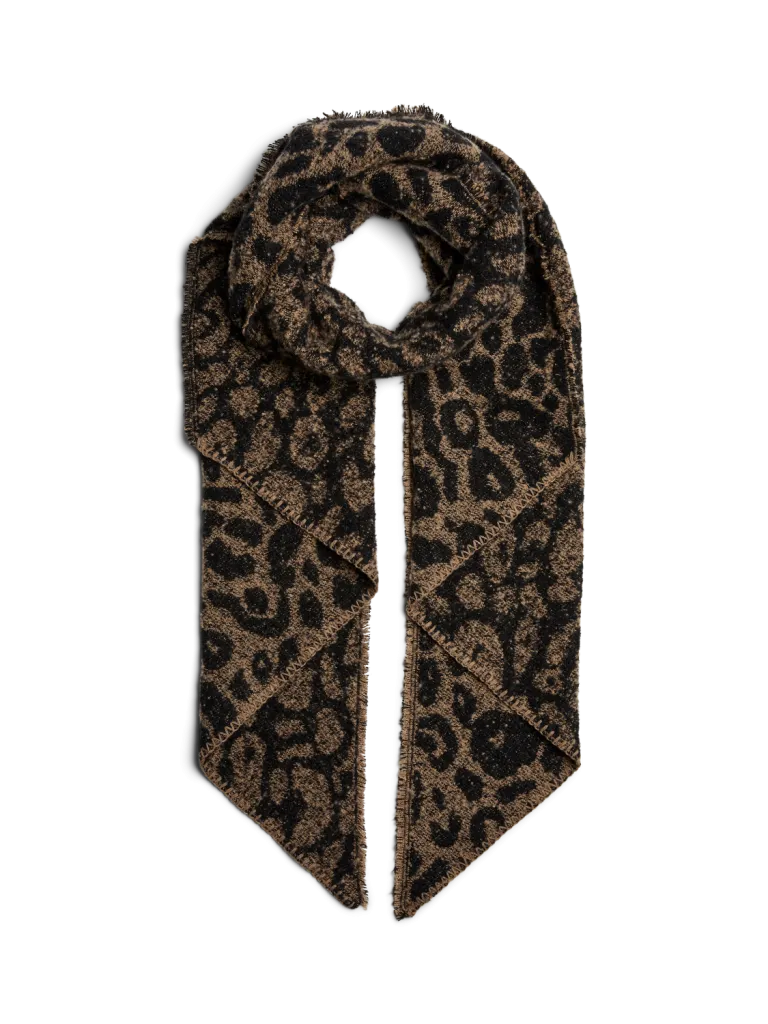 PCPYRON LONG ANIMAL SCARF NOOS BC