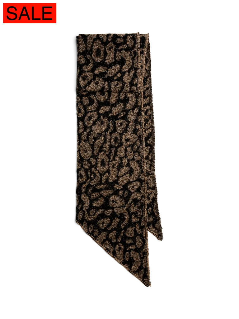 PCPYRON LONG ANIMAL SCARF NOOS BC