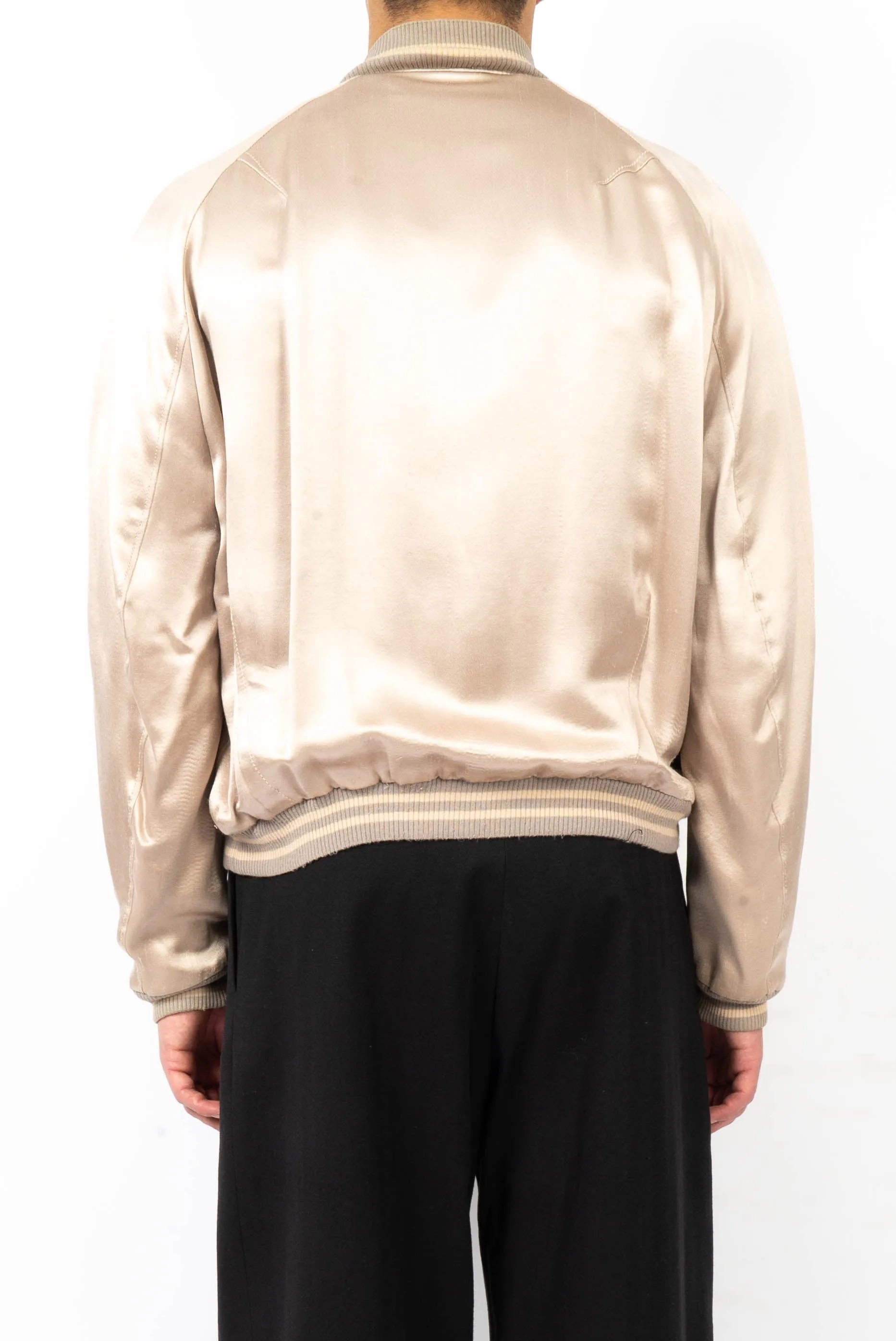 SS15 Pale Amorpha Silk Bomber