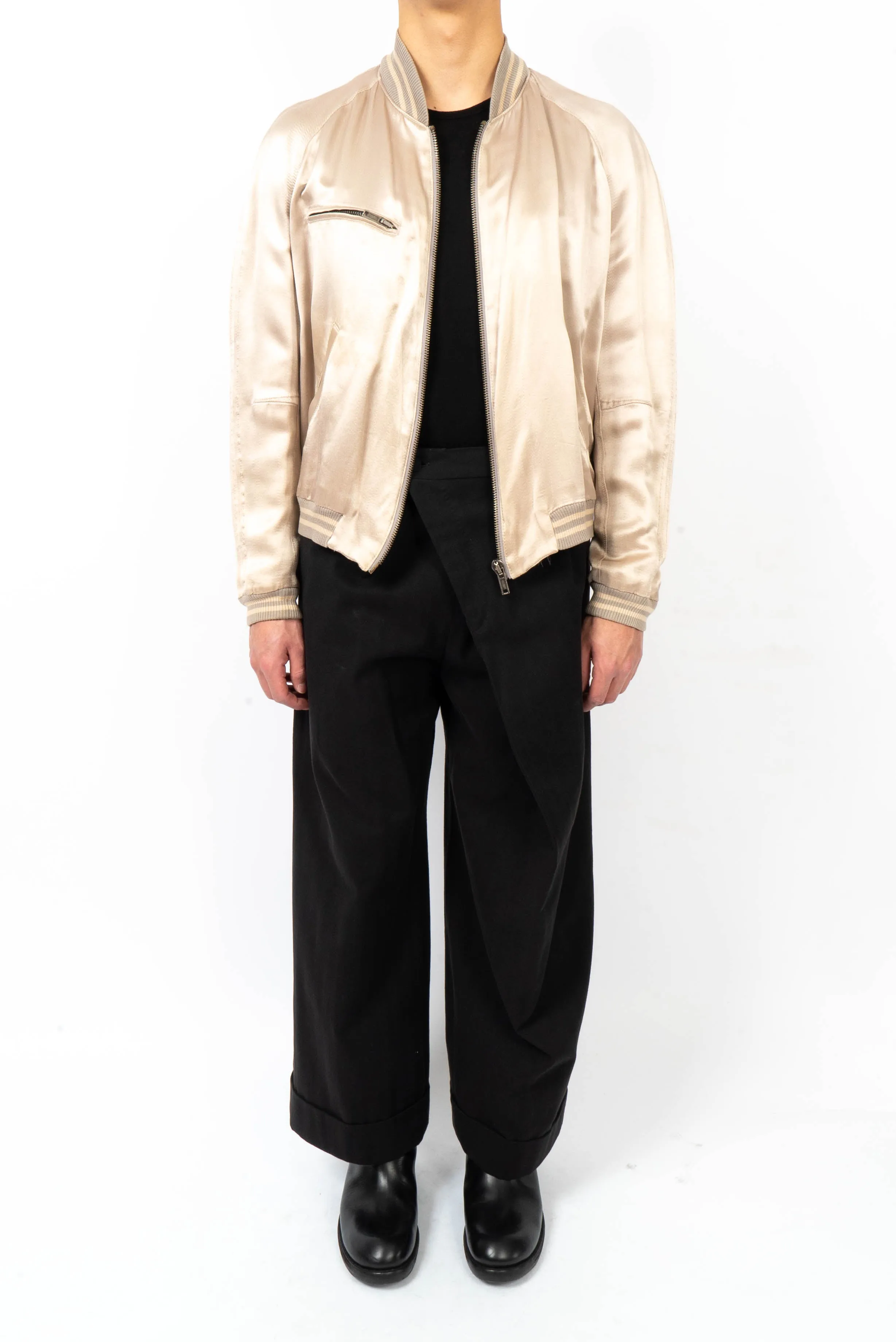 SS15 Pale Amorpha Silk Bomber