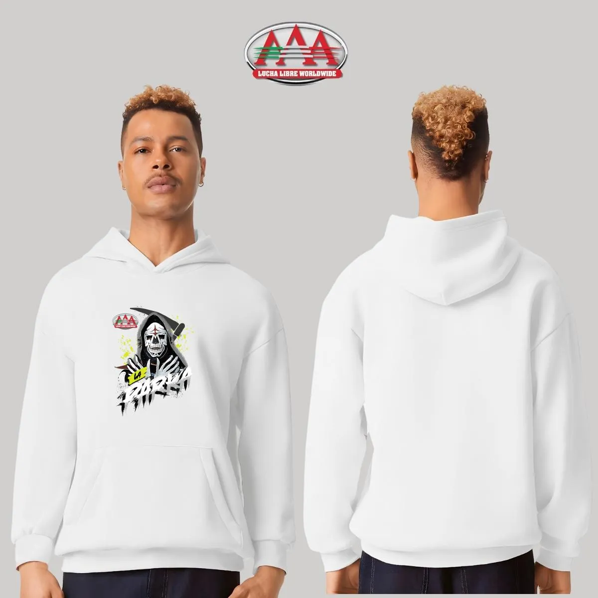Sudadera Hombre Hoodie Pro Dry Lucha Libre AAA La Parka
