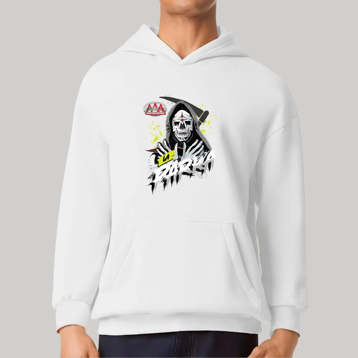 Sudadera Hombre Hoodie Pro Dry Lucha Libre AAA La Parka