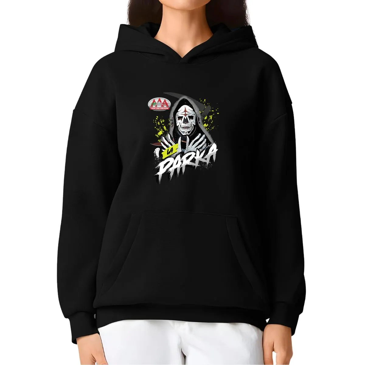 Sudadera Mujer Hoodie Pro Dry Lucha Libre AAA La Parka