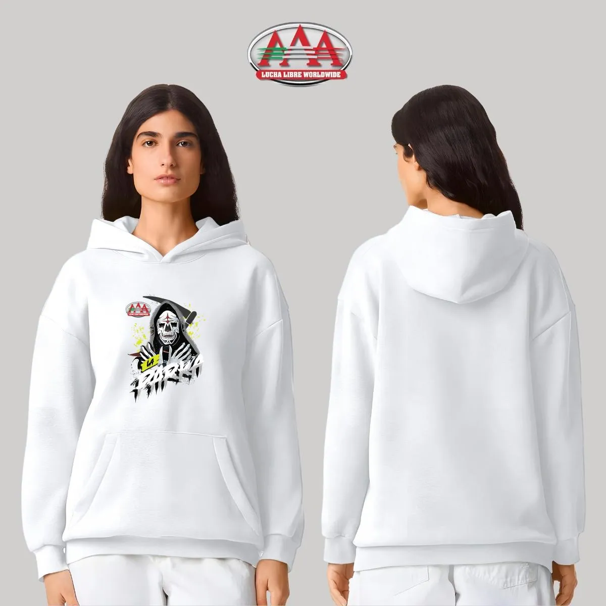 Sudadera Mujer Hoodie Pro Dry Lucha Libre AAA La Parka