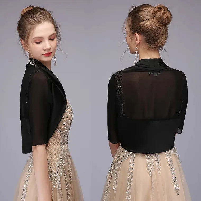 Wedding Bridal Cropped Bolero Jacket